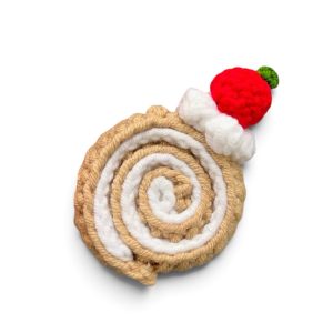 ROLL CAKE KEYCHAIN